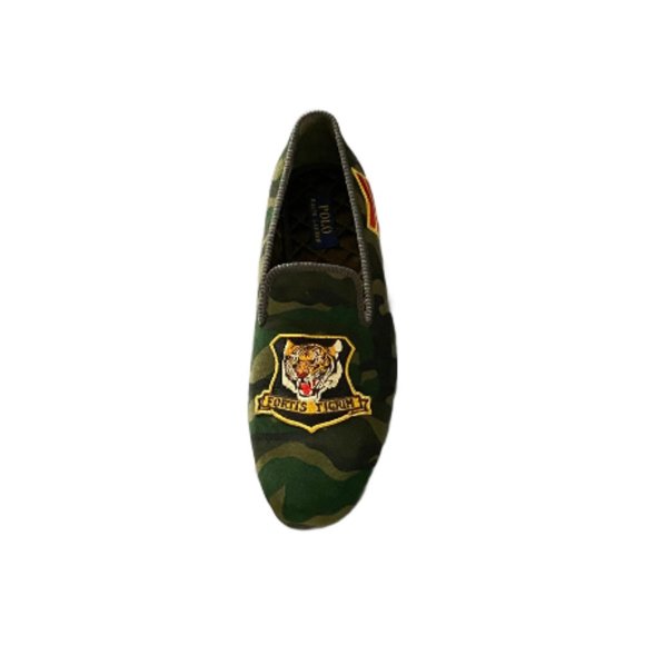 ⭐ Polo Ralph Lauren Willard Camo Loafers! Limited Edition